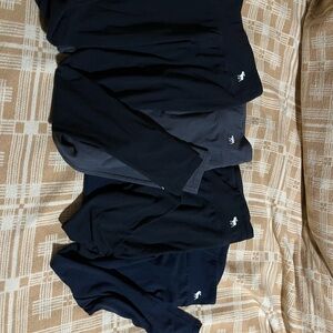 4 Abercrombie kids leggings size 12